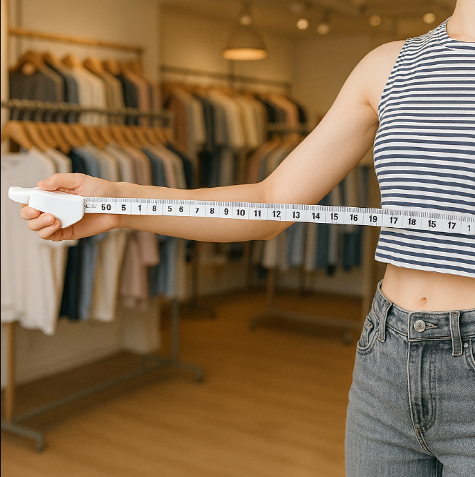 60” Body Measuring Tape for Weight Loss – Lock Pin, Retractable