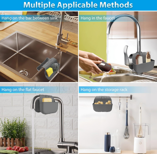 The Most Convenient Way to Organize Your Kitchen Sink: Why Shoppers Love This Silicone Sponge Holder