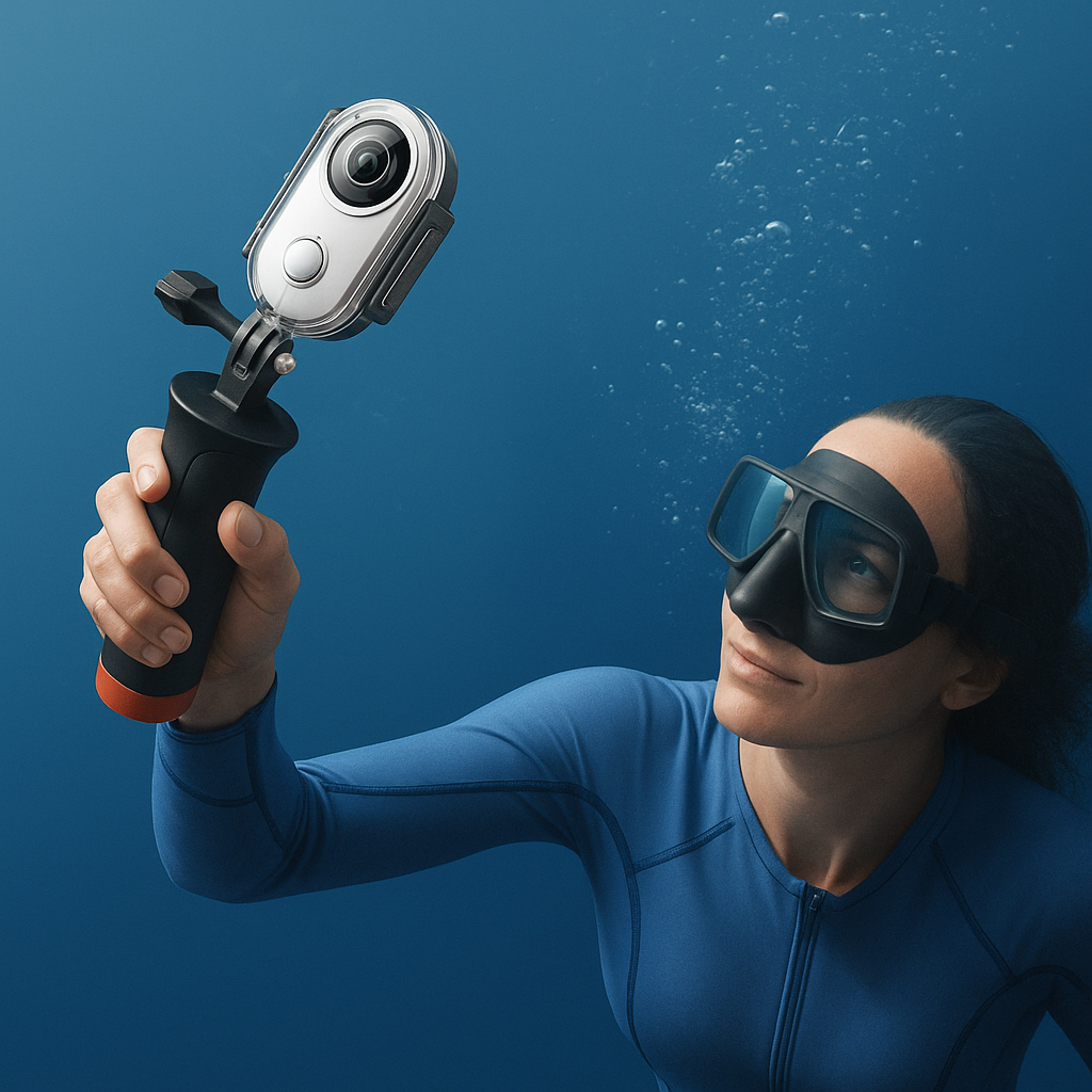 UltraHD 4K Magnetic Action Cam – Strap Mount + WiFi, Great for Cycling