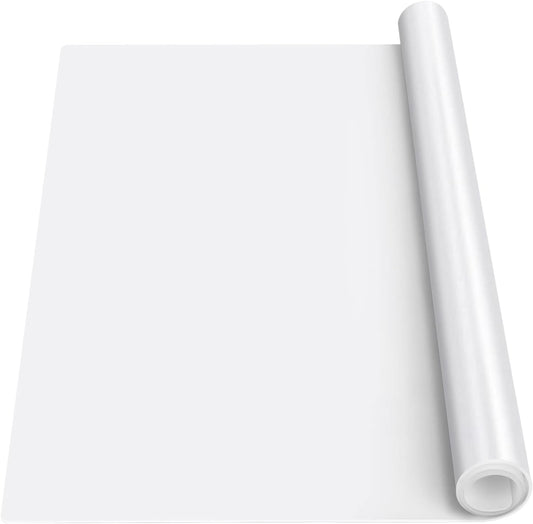 Silicone Mat Heat Resistant Mats for Countertop, Multipurpose Large Silicone Mats for Crafts Kitchen Workbench Size 36x24 inches Thick 2mm,Rolled Package,Translucent