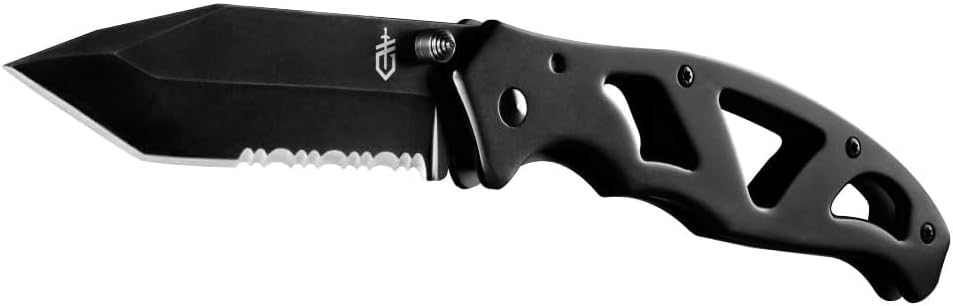 Gerber Gear Paraframe EDC Folding Pocket Knife with Safety Lock for Everyday Carry, Gifts for Men