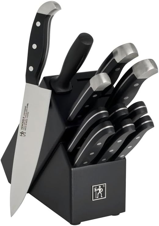 Henckels Statement 12-pc Knife Block Set - Black