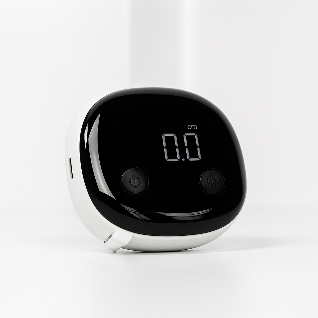 Smart Body Tape Measure – Bluetooth Digital Tape with LED Display for Weight Loss & Fitness Tracking