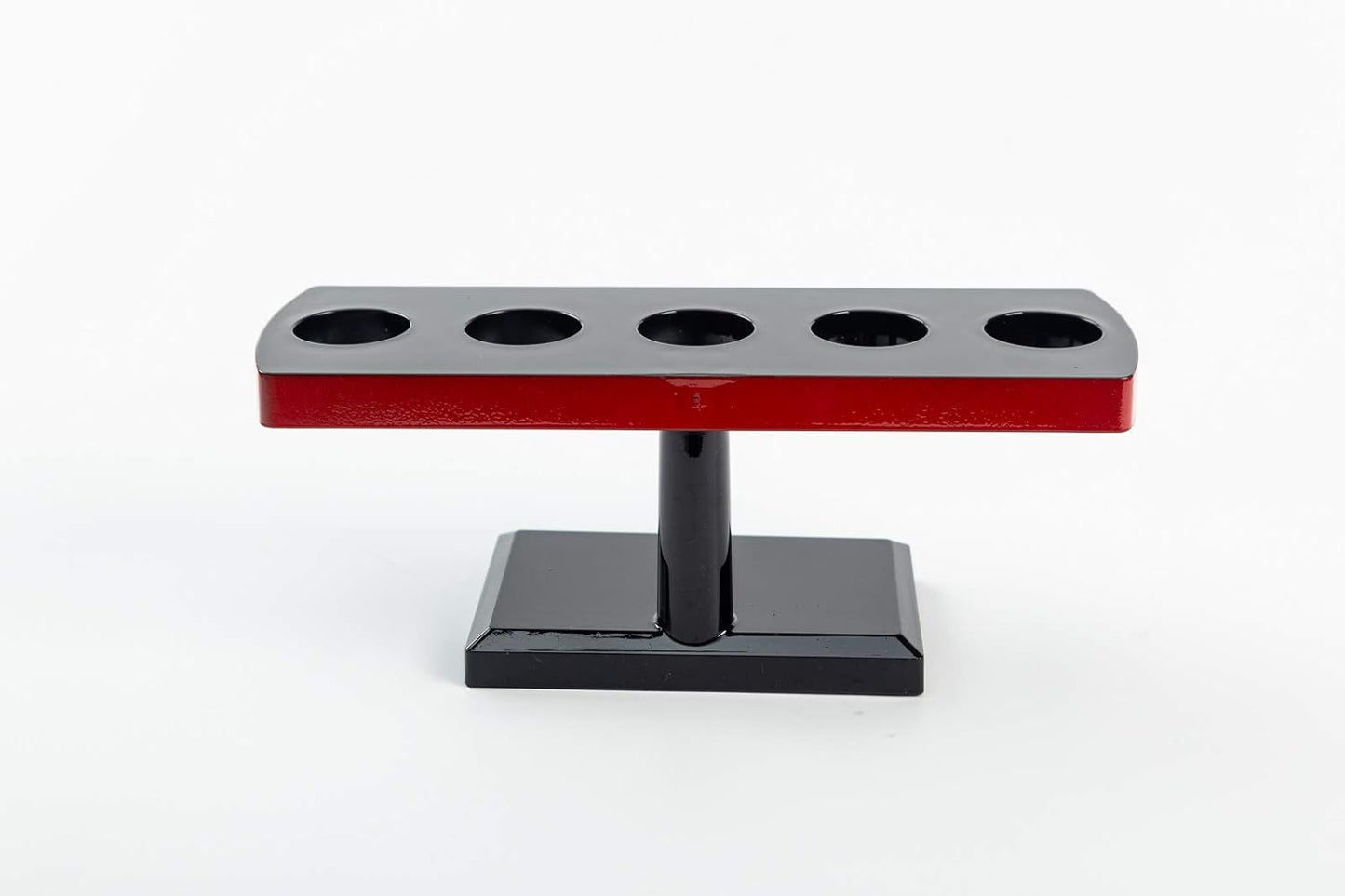 Japanese Style Temaki Sushi Roll Holder with Five Compartments Holes, Kitchen Dining Decor Display Stand, Restaurant Supply Serveware (9.4" x 3.25" x 3.6")