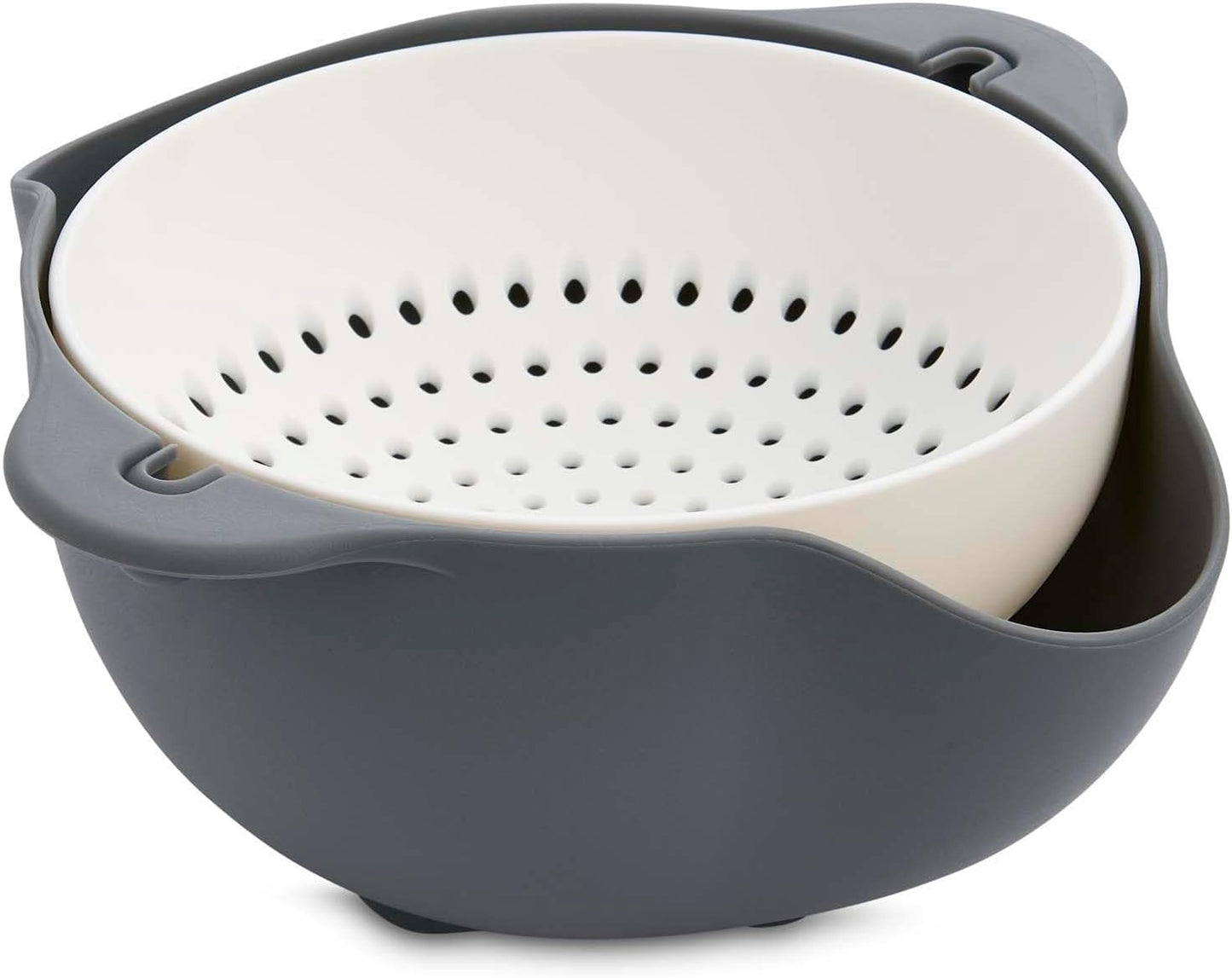 HIC Kitchen Rinse and Drain Colander Bowl, BPA Free