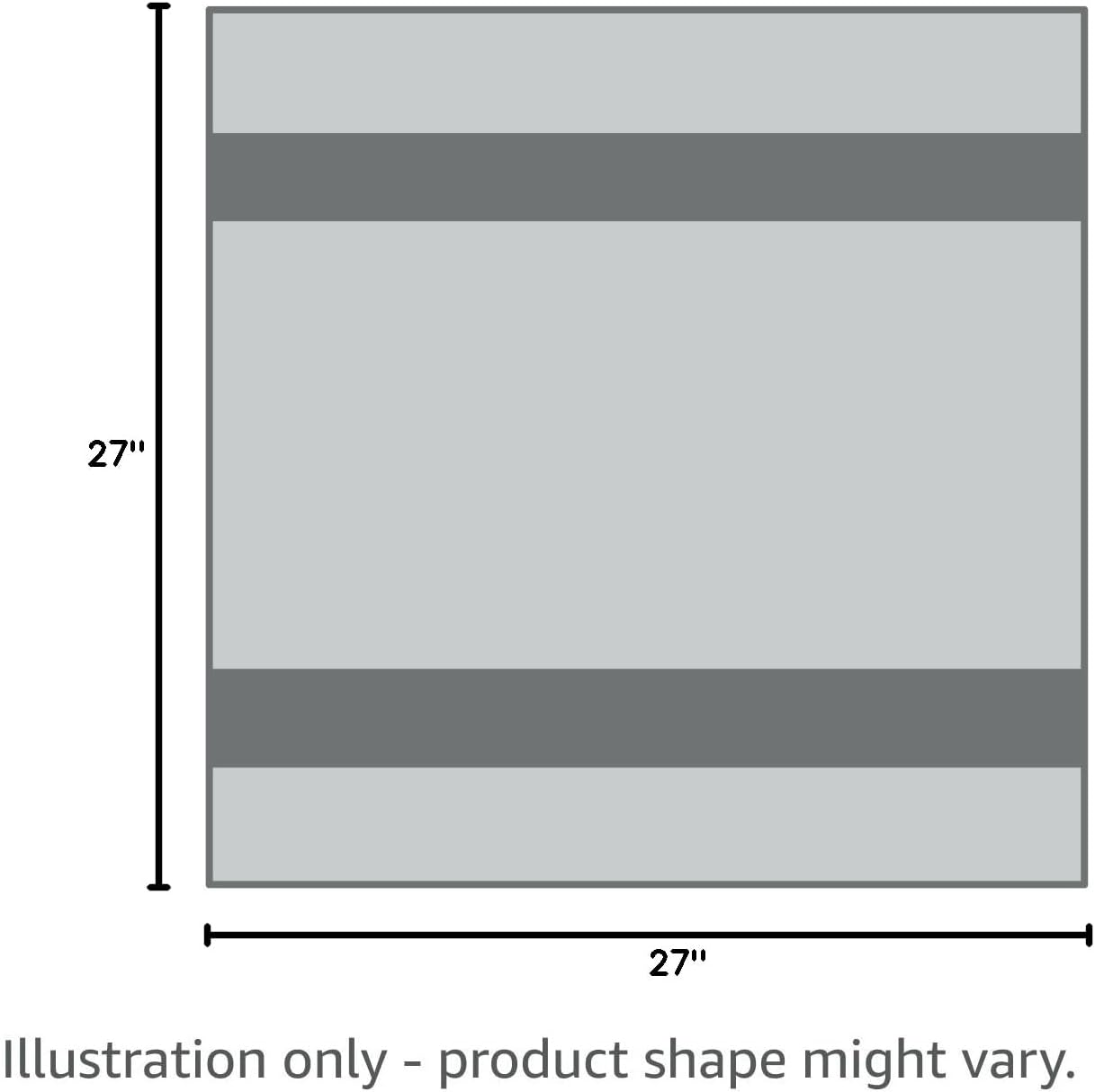 Organic Cotton Gray Tea Towels - 10 Pack, 27"x27", 100% Cotton Gray Flour Sack Towels for Kitchen and Baking Use - Durable, Absorbent and Customizable Gray Dish Towels (10 Pack Gray)