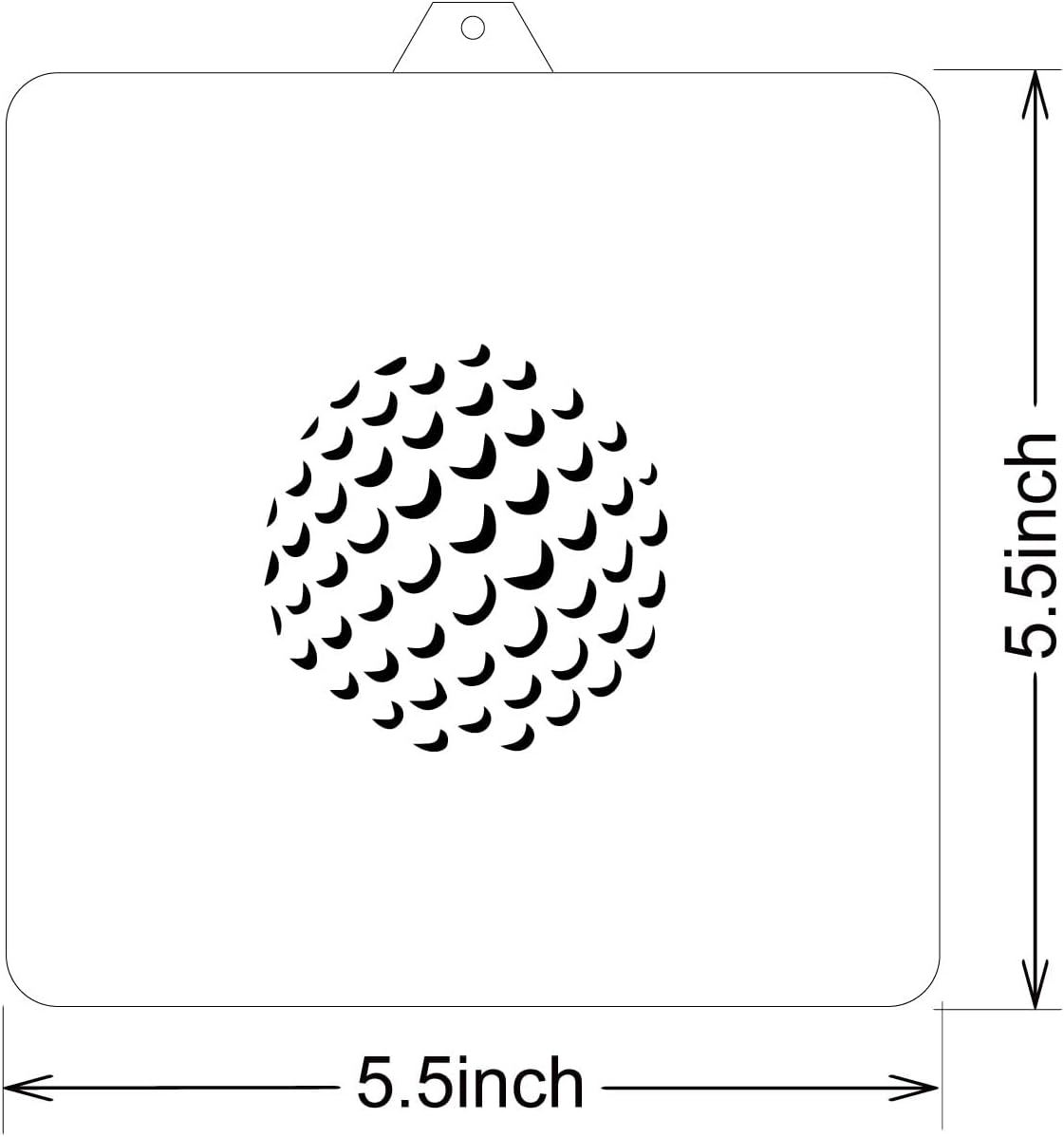 Cookie cutter and stencil set Baking stencils and cutters bundle DIY bakery decorating kit Cookie cutter with stencils Icing stencil and cookie cutter combo (Balls)