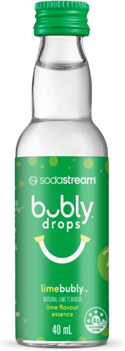 SodaStream Terra Sparkling Water Maker (White) with CO2, DWS Bottle and Bubly Drop