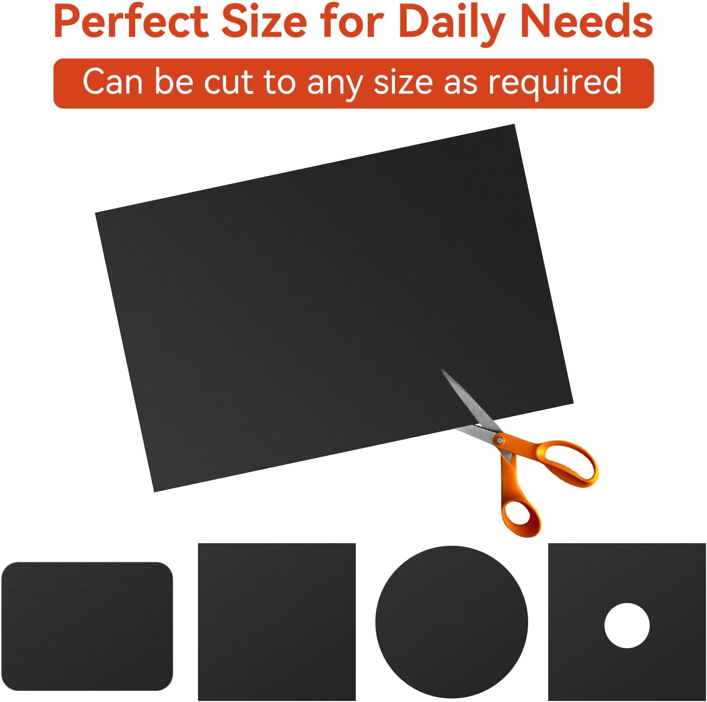 Oven Liners for Bottom of Electric Gas Oven - 3Pack Large Heavy Duty Oven Mat, Non-Stick Oven Floor Protector Liner, Reusable Heat Resistant Stovetop Air Fryer Grill Baking Mat Easy to Clean 23"x15.7"