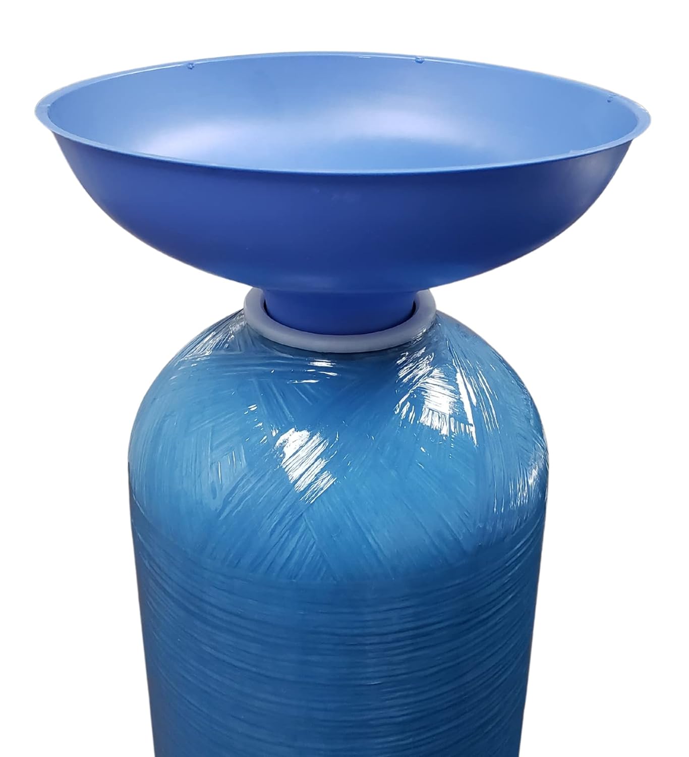 IPW Industries Inc.| Large Plastic Wide Mouth Funnel for Water Softener, Resin, Carbon Media – Wide Mouth Funnel for Water Tank – Multipurpose Plastic Funnels for Home, Jar Filling, and Softener Use