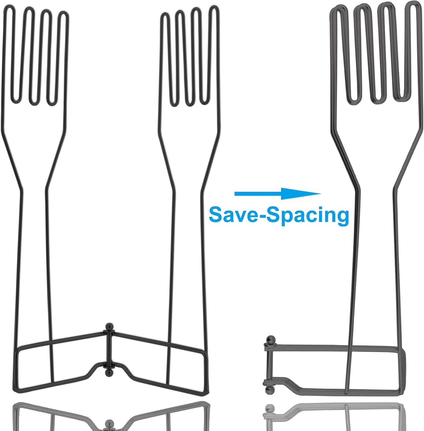 Kitchen Gloves Drying Rack, SUS 304 Stainless Steel Dish Gloves Holder