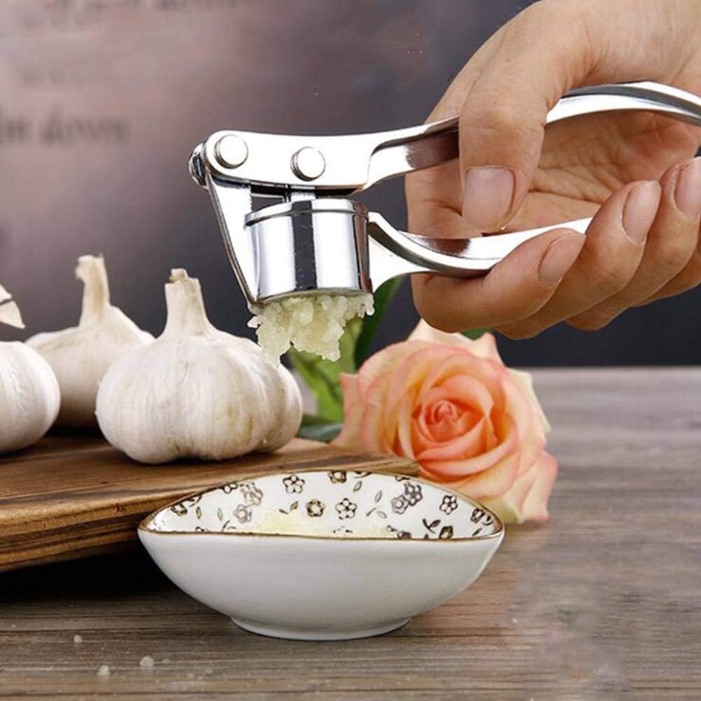 Garlic Press for Kitchen, Ginger Peeler Garlic Crusher