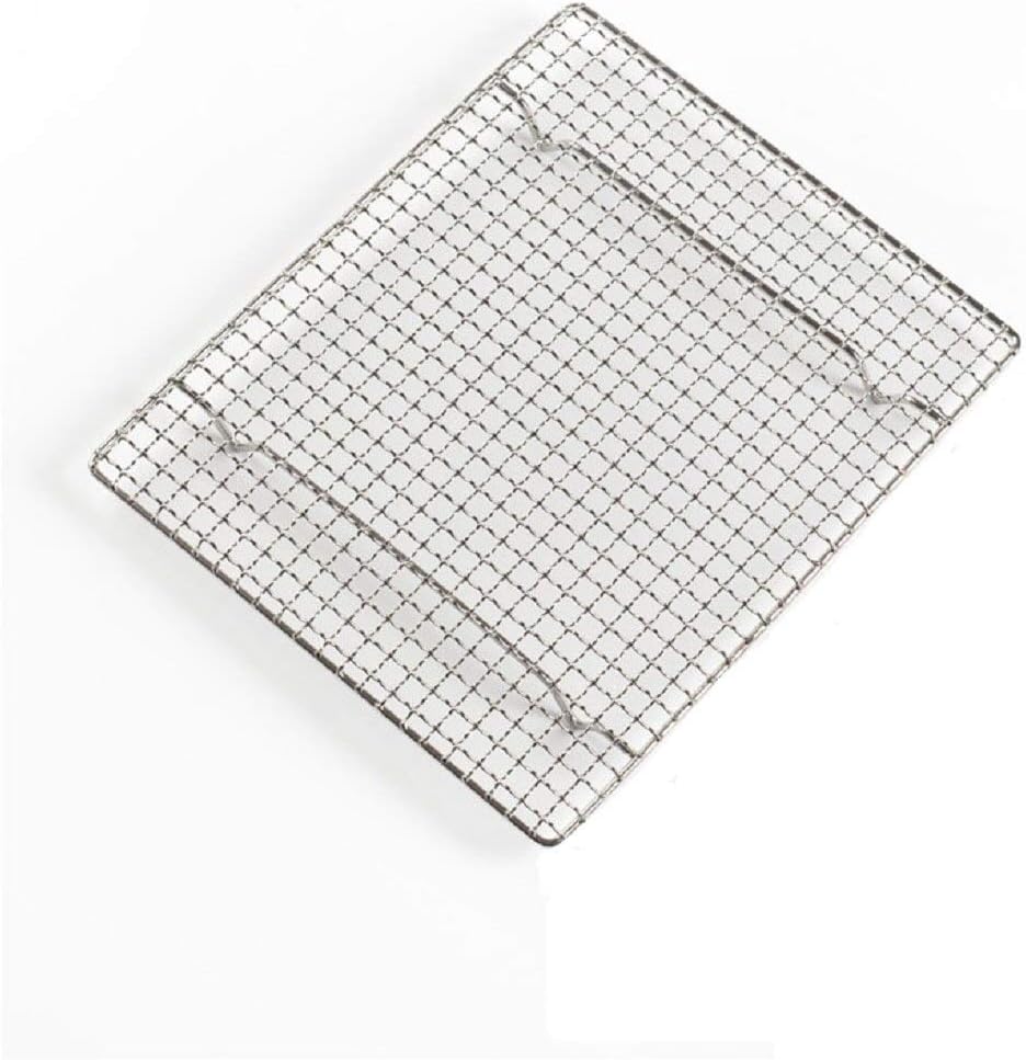 304 Stainless Steel Cooling Rack Versatile Baking Rack Heat Resistant Rust Proof Sturdy Grate 8.7"*6.1"