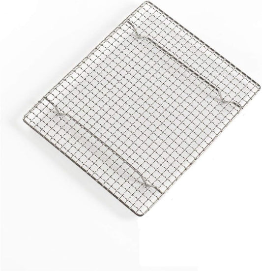 304 Stainless Steel Cooling Rack Versatile Baking Rack Heat Resistant Rust Proof Sturdy Grate 5.9"*5.9"