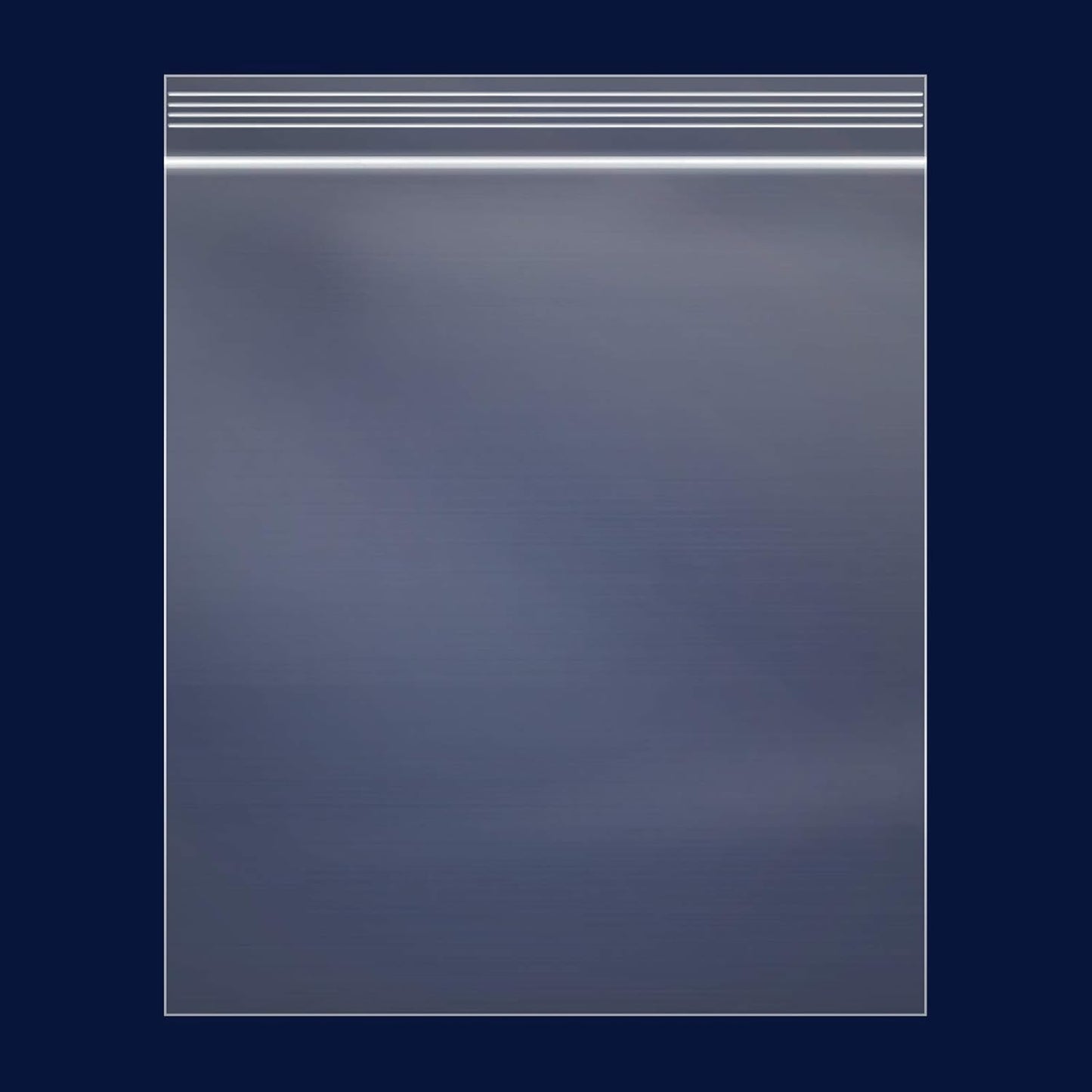 iMailer - 500 Count - 13" x 15" Clear Reclosable Zip Plastic Poly Bags - 2 Gallon Zip Bags for Clothing, T-Shirts, Pants