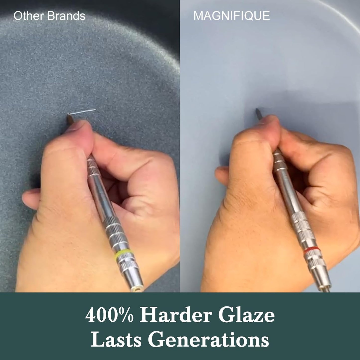 HOMECOOKIN 8-Quart Programmable Slow Cooker with Timer Keep Warm - Small Kitchen Appliance for Family Dinners - Serves 6+ People (Red Shell + White Ceramic Liner)