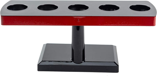 Japanese Style Temaki Sushi Roll Holder with Five Compartments Holes, Kitchen Dining Decor Display Stand, Restaurant Supply Serveware (9.4" x 3.25" x 3.6")