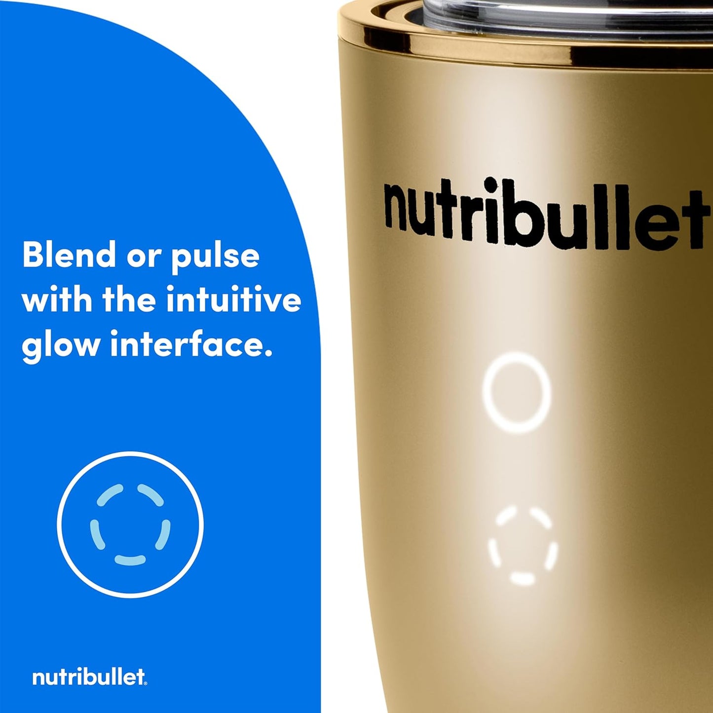 nutribullet Ultra Personal Blender NB50500BR, 32 oz, Brass