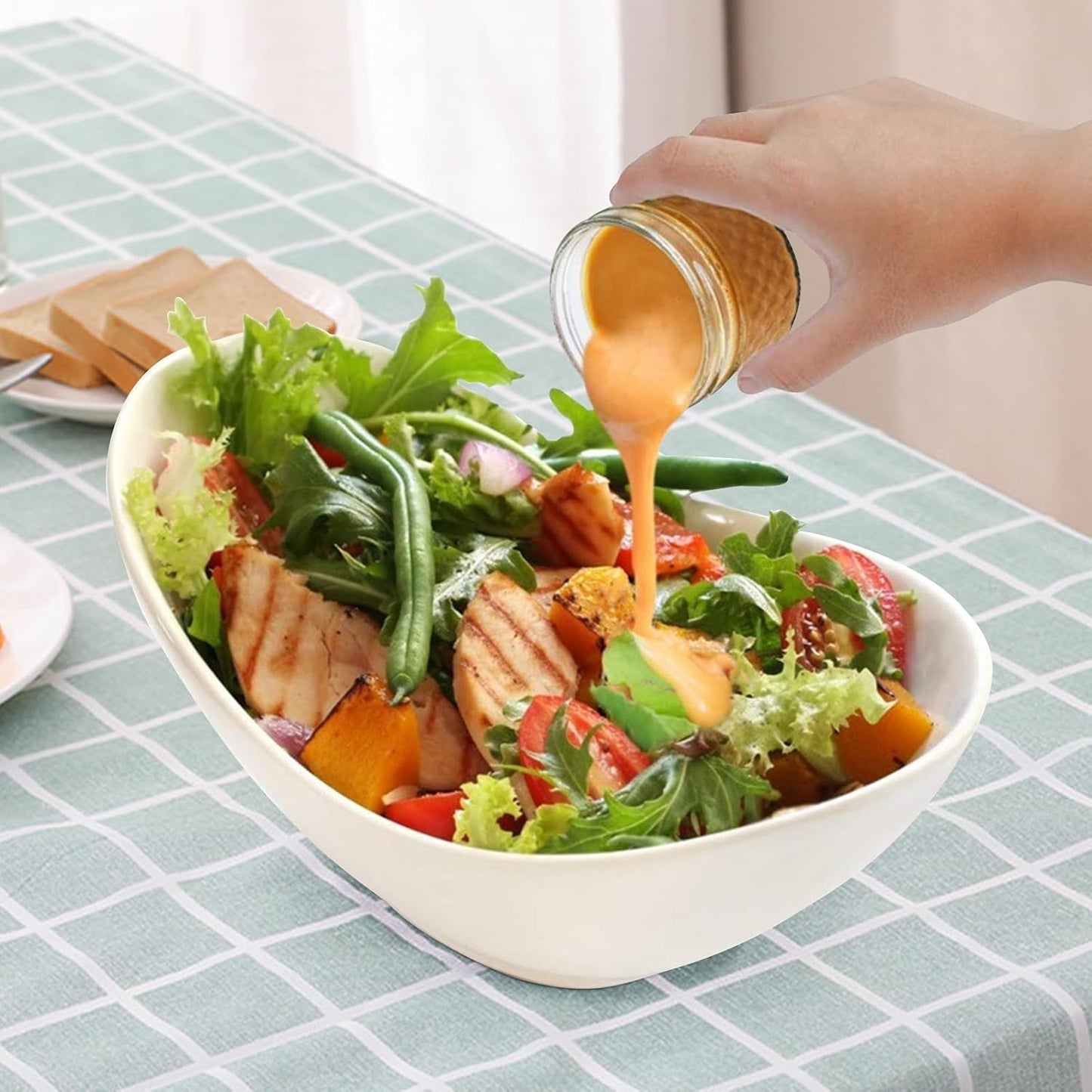 Mason Jars Airtight Lids Glass Canning Jars 3.4oz/100ml Regular Lids Spice Jars Honey Jars for Yogurt,Jam,Spice,Overnight Oats Canning, Preserving,Decorations,Jelly,Dessert,6 Pack (3.4 oz)