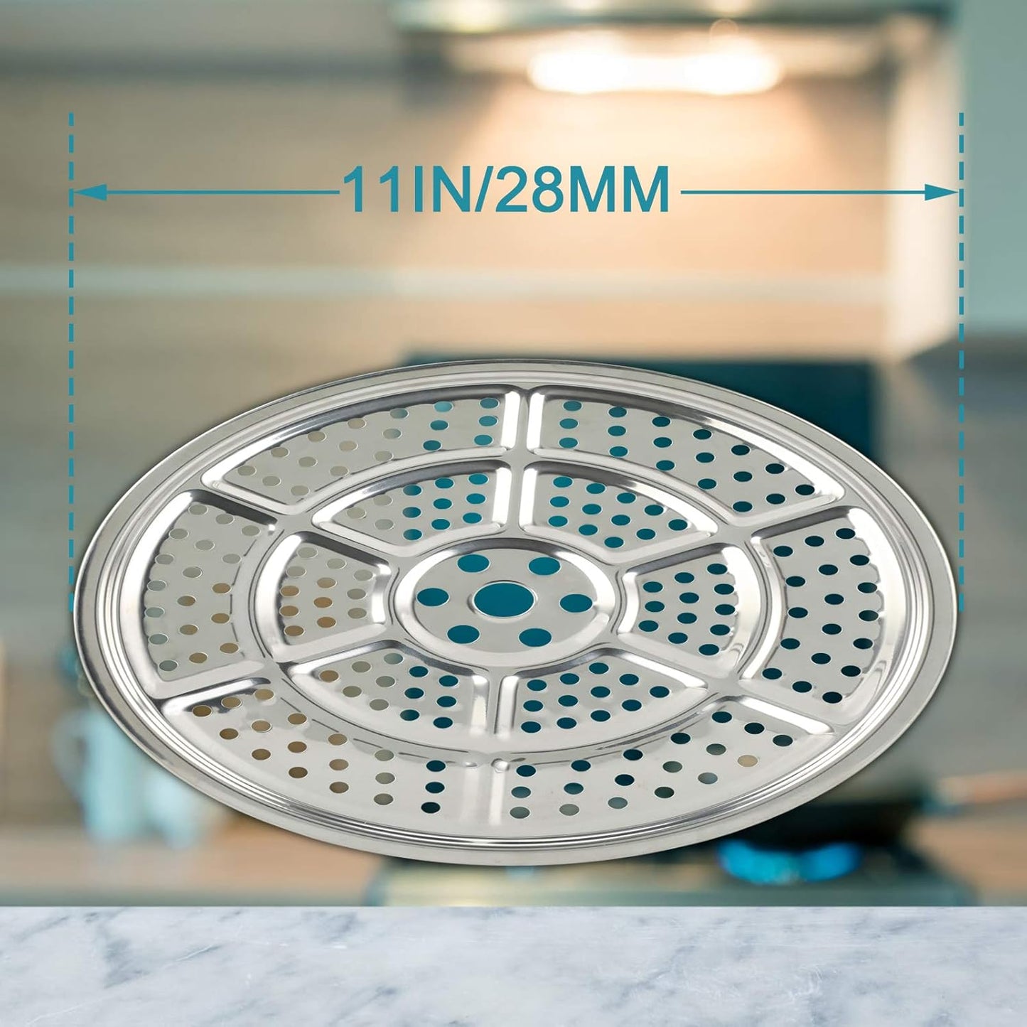 2Pack Stainless Steel Canner Rack - 11-Inch Pressure Cooker Rack for Pressure Canner - Compatible with Presto, All-American and More