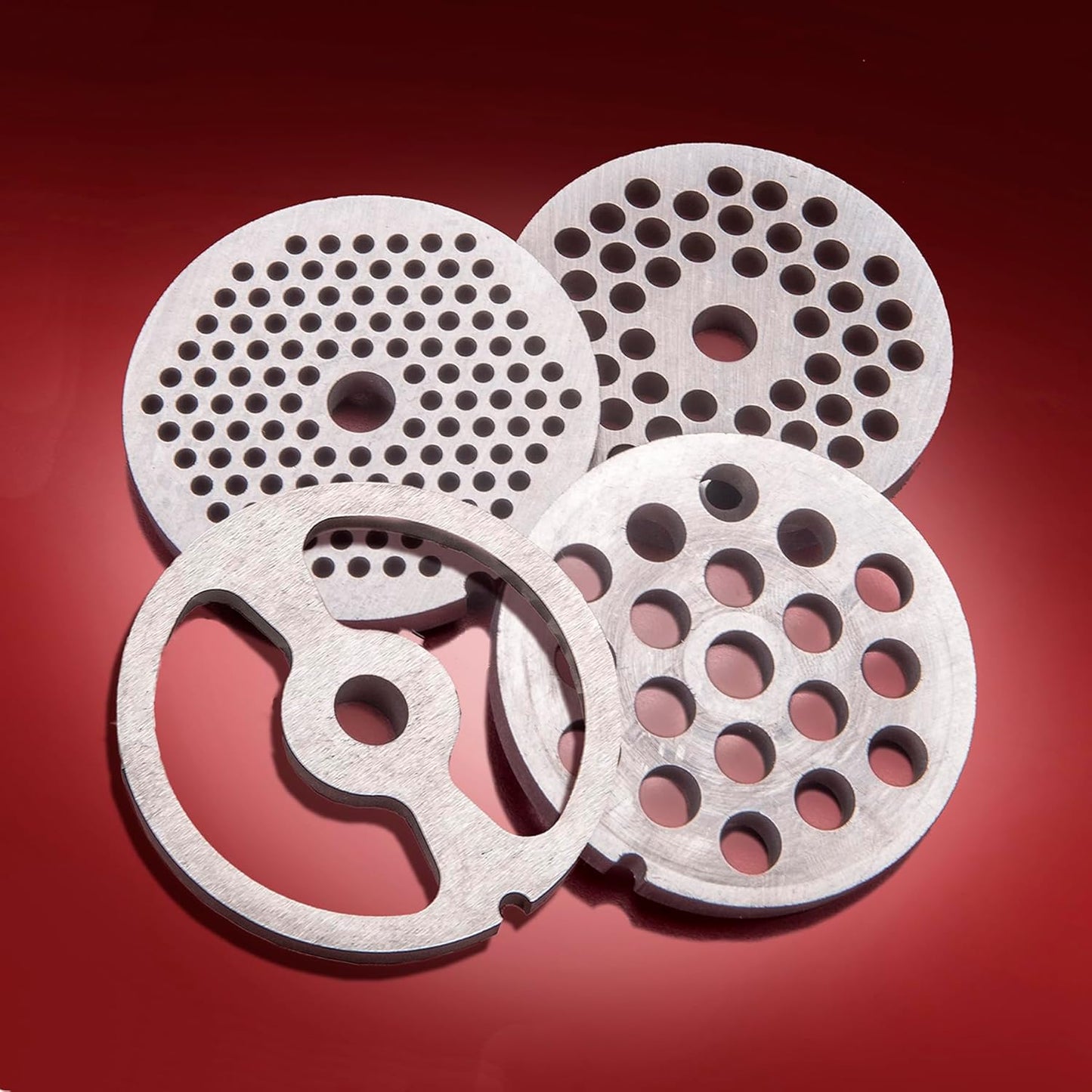 Turboforce Cadet 2000 Series Electric Meat Grinder | 5-in-1 Powerful Home Use | Sausage Stuffer | Kubbe Maker | 4 Grinding Plates | Stainless Steel Blades & More Included