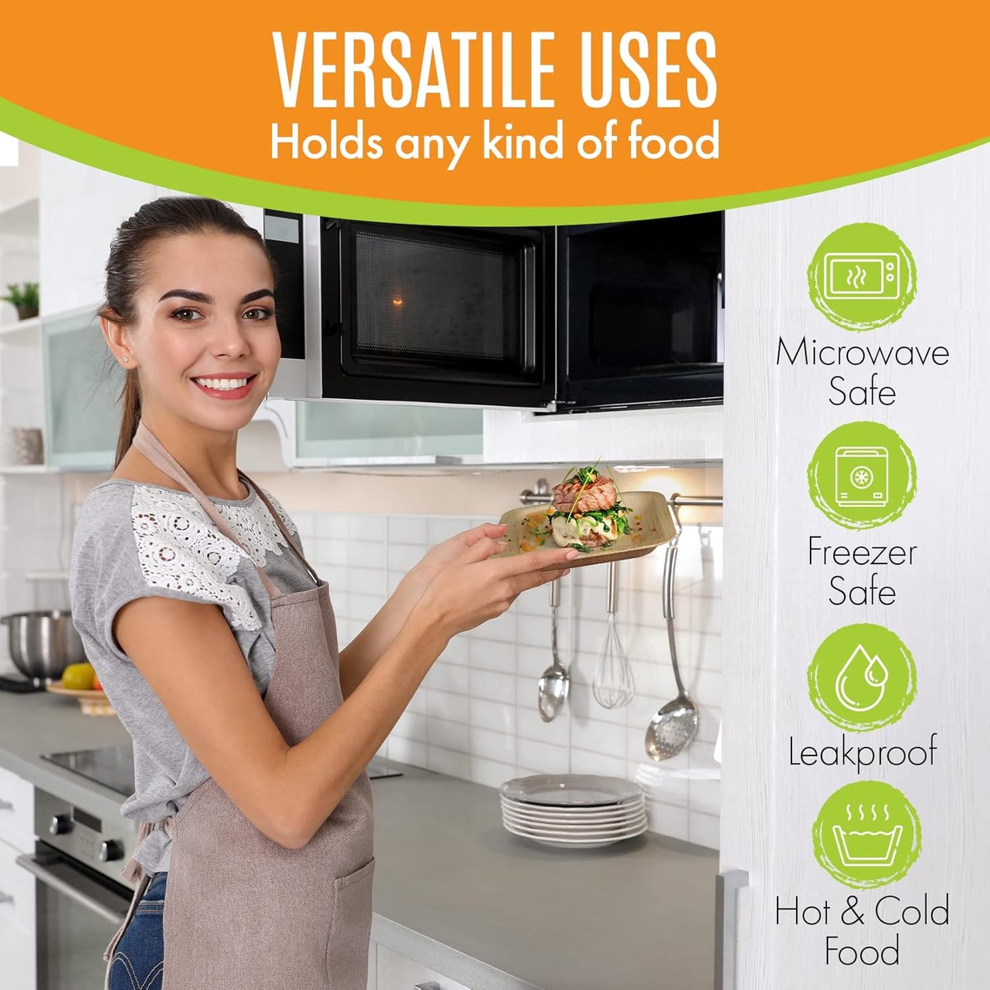 Raj Palm Leaf Bulk Plates like Bamboo plates Disposable, Decorative Compostable Tableware for wedding, Lunch, Dinner, Birthday, Camping, Outdoor BBQ (6" 200 Pack(6 Cases I 1200 Pack))