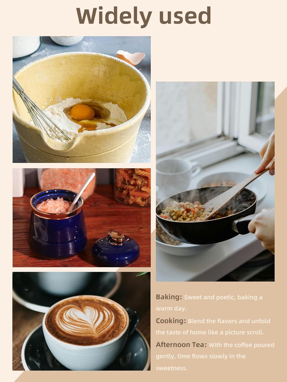 HAOTOP 12oz Sugar Bowl with Lid and Spoon,Simple Ceramic Sugar Jar Sugar Container Sugar Dispenser Coffee Bar Accessories, Modern Kitchen Countertop Canisters (Navy)