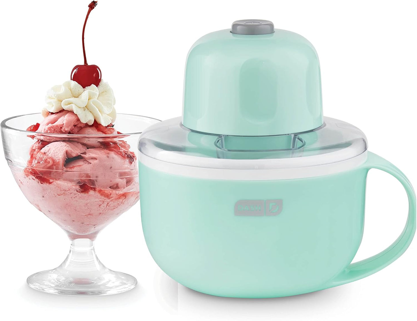 DASH My Mug Ice Cream Maker, for Ice Cream, Gelato, Sorbet, Frozen Yogurt, and Custom Mix-Ins