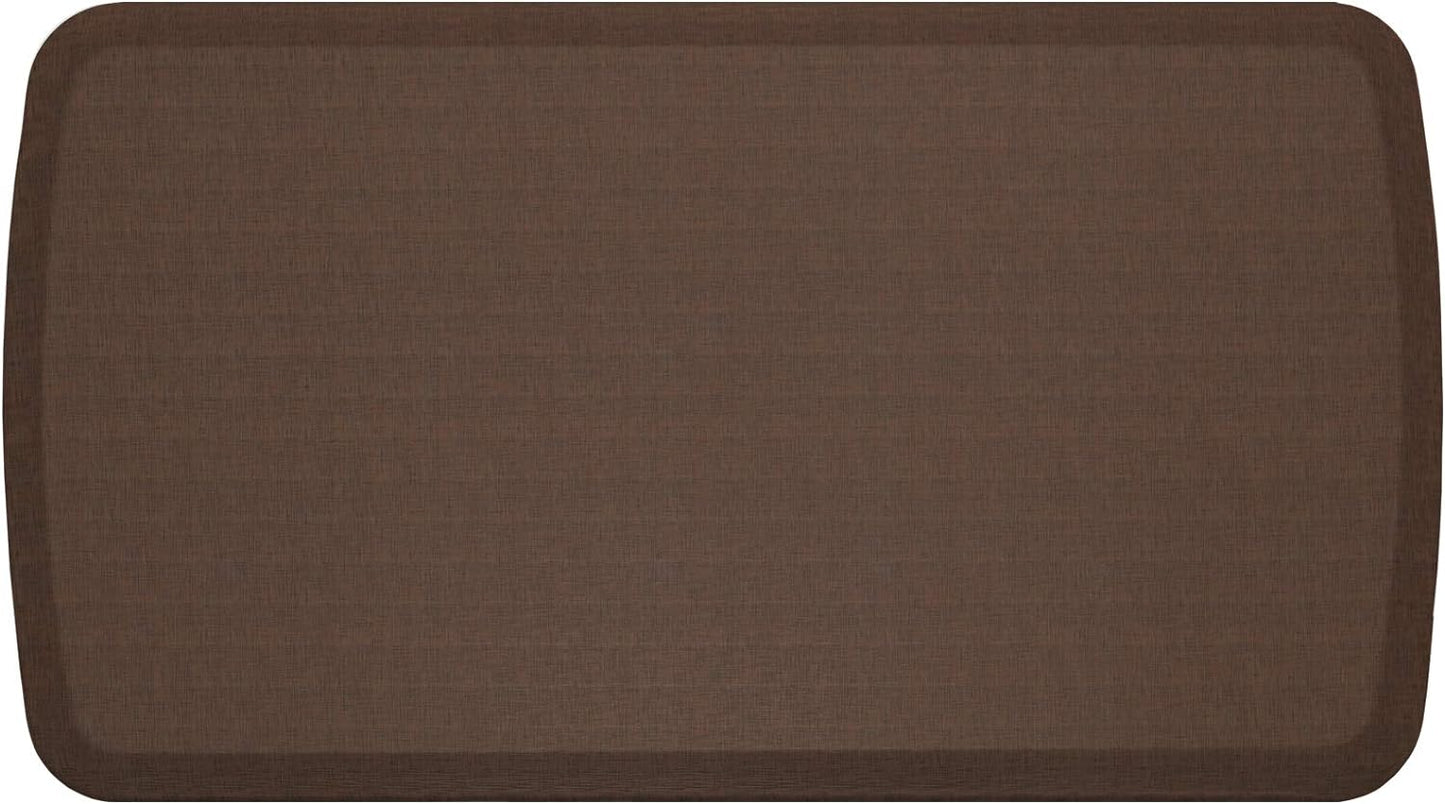 GelPro Linen Truffle Elite Premier Gel & Foam Anti-Fatigue Kitchen Floor Comfort Mat, 20" x 36"