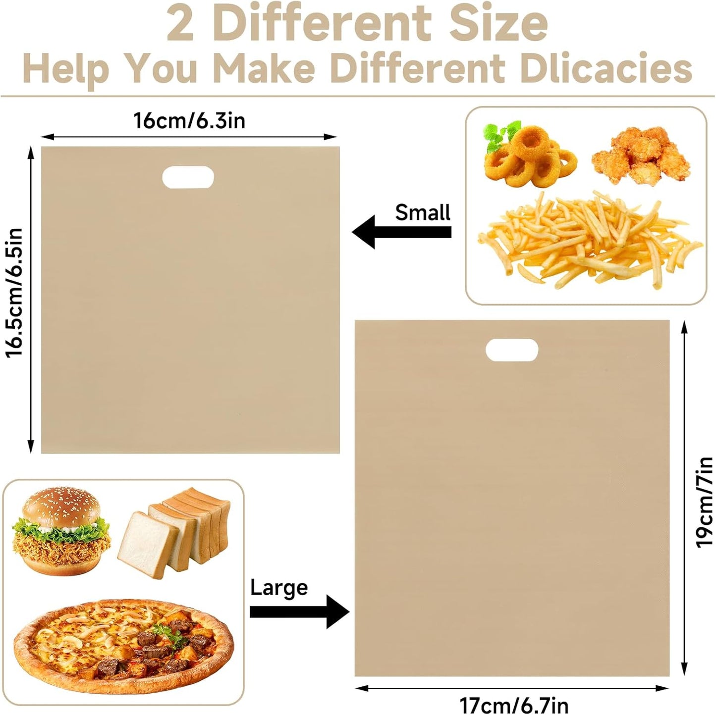 QTLCOHD 24 Pack Toaster Bags, Reusable Nonstick Toaster Grilled Cheese Bags Sleeves, Fiberglass Heat Resistant Sandwich Bag for Snacks Bread