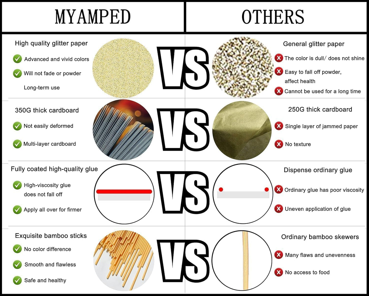 Happy Birthday Cake Topper - Glitter Green Birthday Cake Top Decorations (Green)