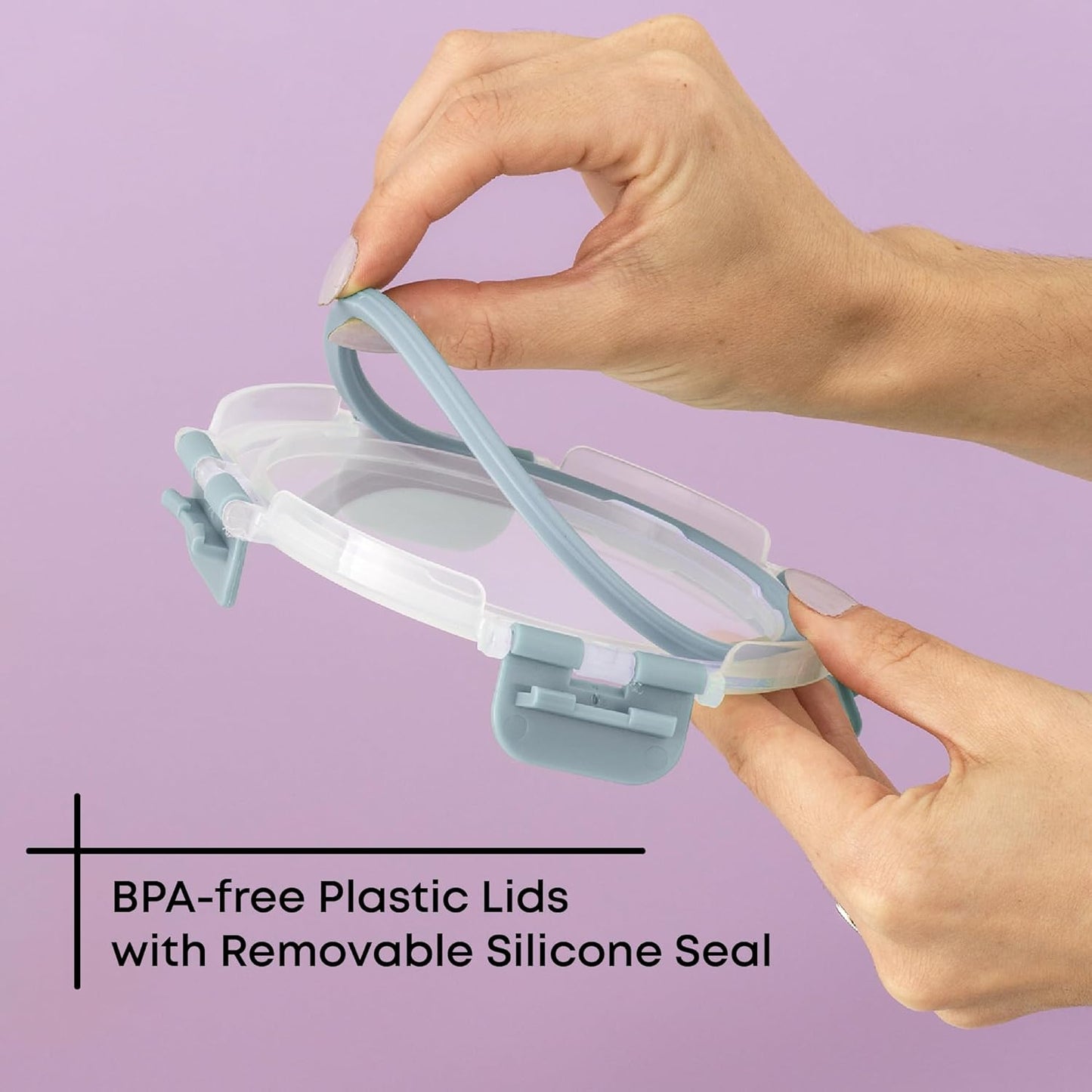 JoyJolt 24pc Borosilicate Glass Storage Containers with Lids | 12 Airtight/Freezer Safe Food Storage Containers for Pantry and Kitchen | Meal Prep Container for Lunch | Glass Tupperware Set