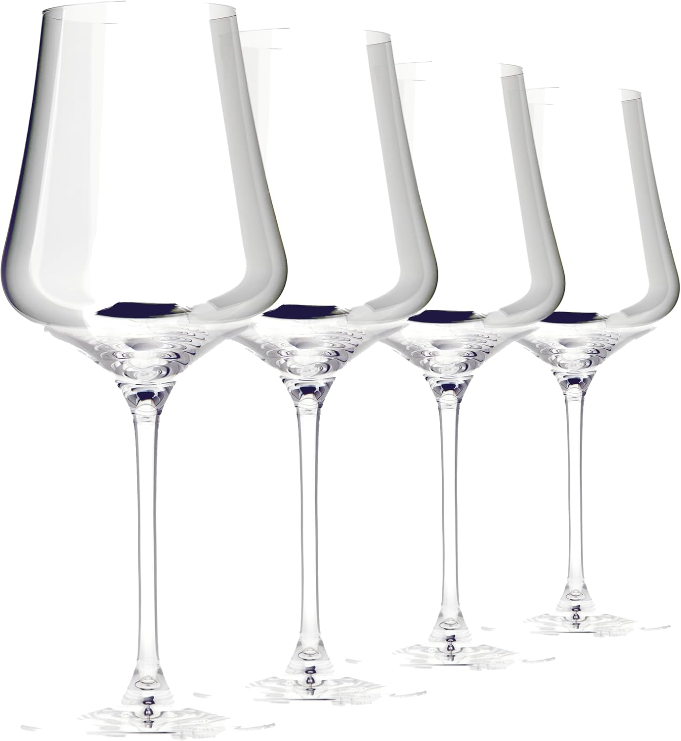 Gabriel-Glas StandArt Crystal Wine Glasses, Set of 4 with Gift Boxes - Premium, Universal Wine Glass for Red and White Wine - Dishwasher Safe, Lead-Free, 16 oz.