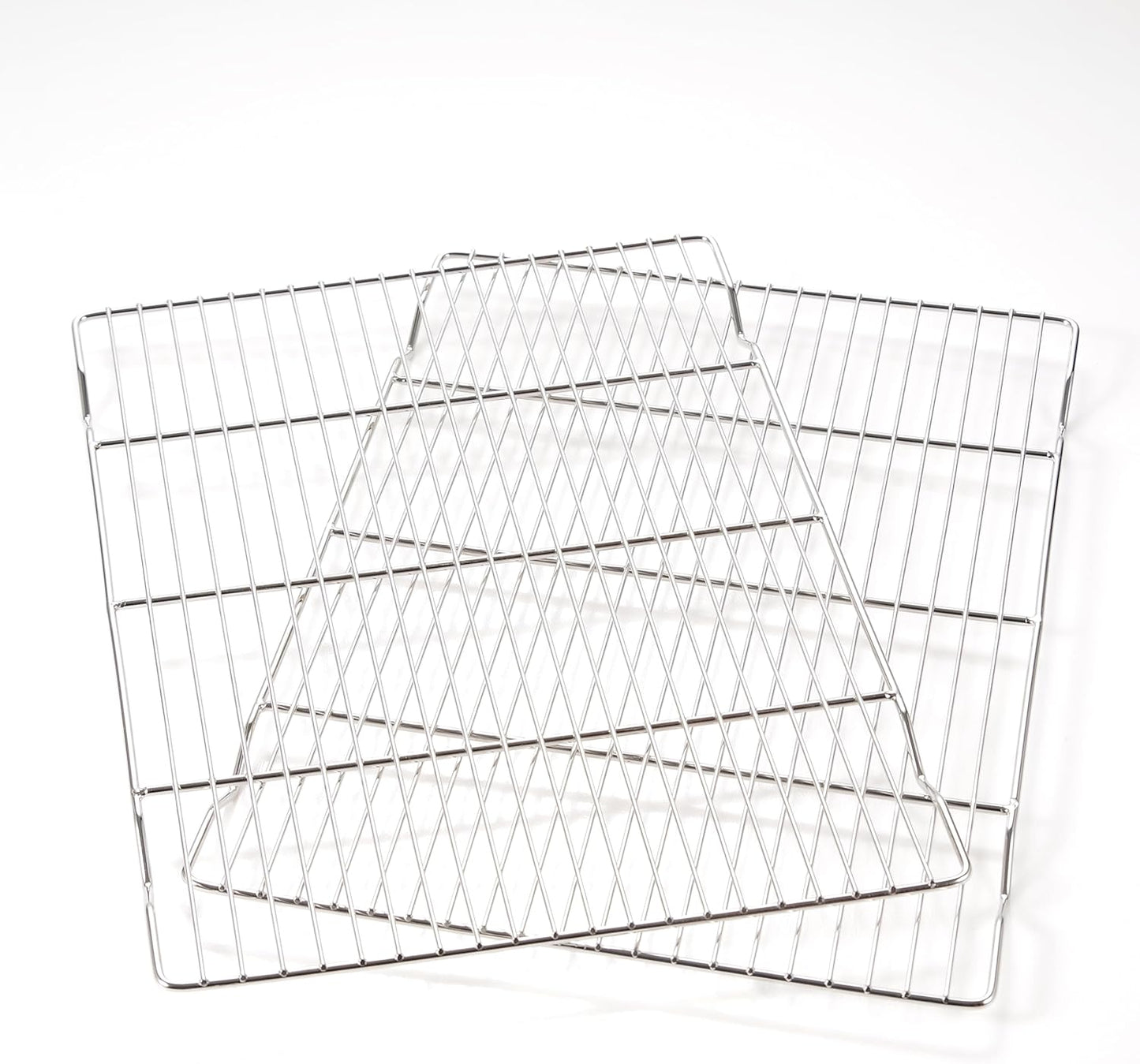 Cooling rack,2-Pack Heavy-Duty Stainless Steel wire rack for cooking (16.5"x11.5") - Oven Baking Wire Rack for Sheet Pans, Bread, Dishwasher Safe & Non-Toxic Metal Grates