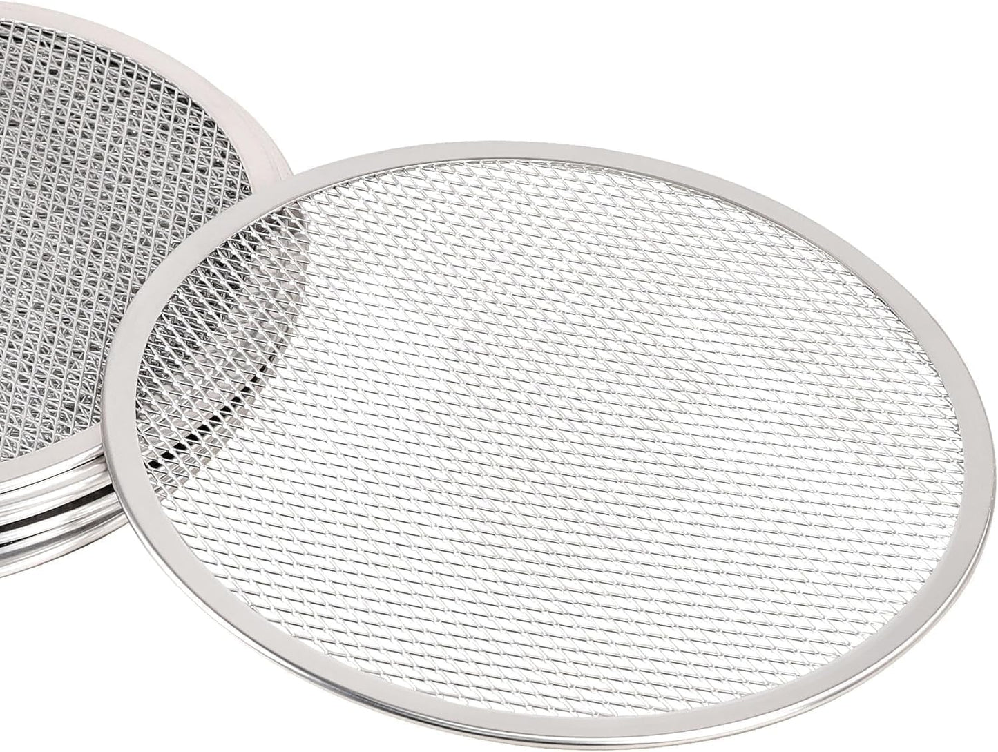 9-inch Aluminum Pizza Screen | Commercial Grade Pizza/Baking Screen for Oven | Pizza Baking Tray for Home And Restaurant | Round, Aluminum, 9-inch [1PK]