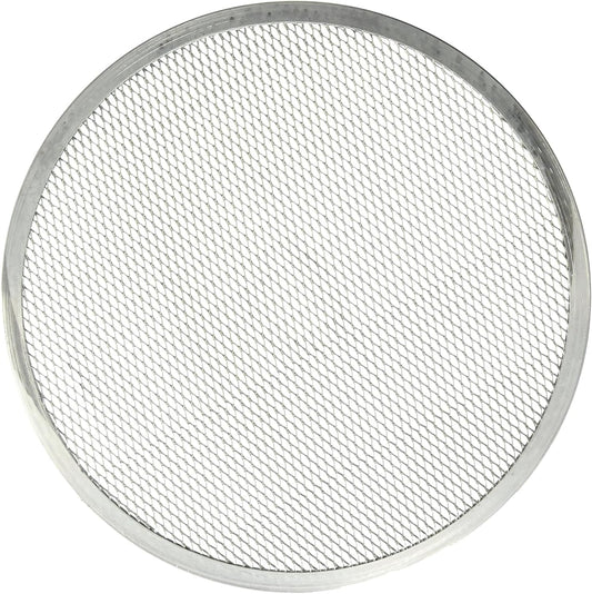 18-inch Aluminum Pizza Screen | Commercial Grade Pizza/Baking Screen for Oven | Pizza Baking Tray for Home And Restaurant | Round, Aluminum, 18-inch [1PK]