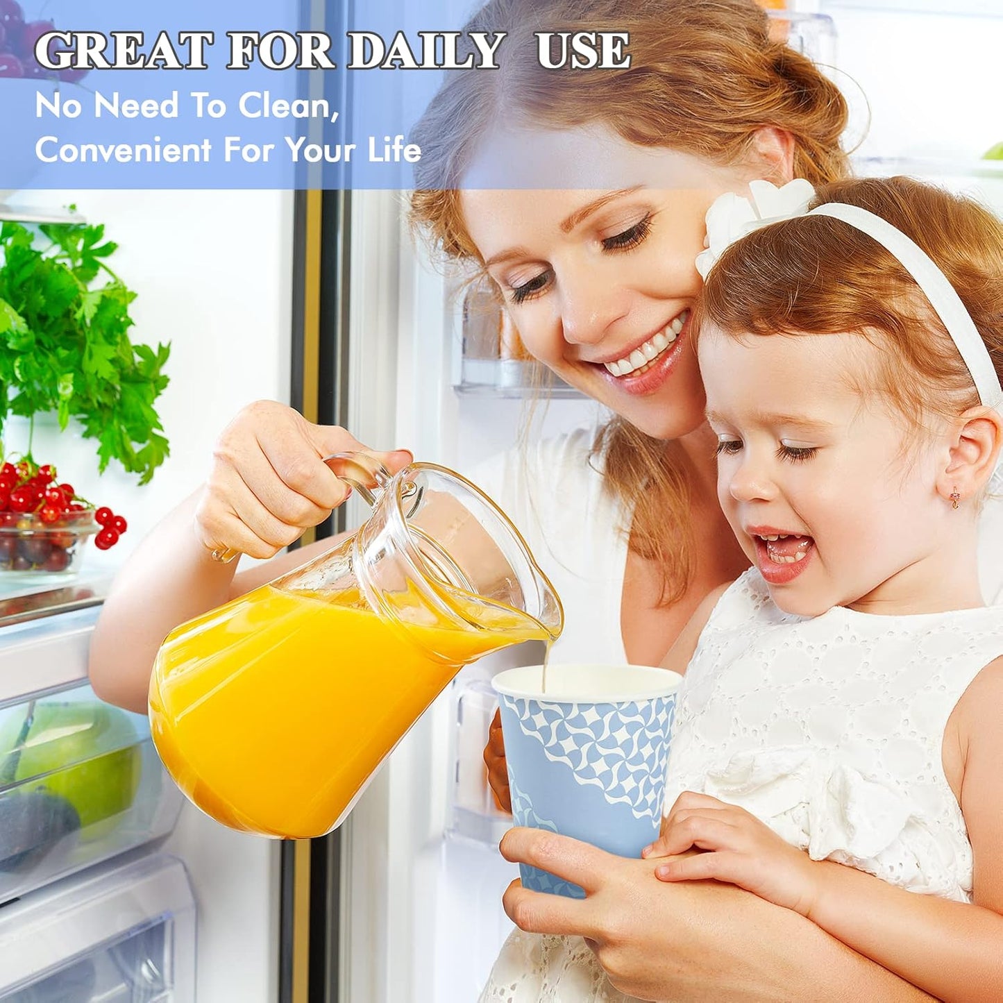 MUCHII 8 oz Paper Cups, 300 Count Disposable Coffee Cups for Hot Beverages, Water, Juice, or Tea