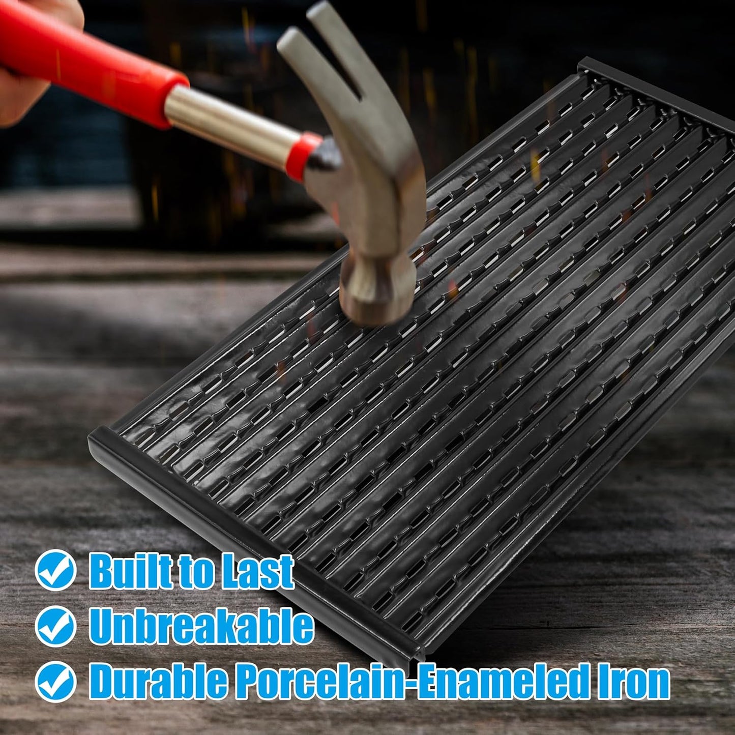 Grill Grates for Charbroil Performance TRU-Infrared 450 3-Burner 463370719 463371719 463371116 463371316,Emitter Plates for CharBroil G460-0500-W1 Replacement Parts, 3 Pack