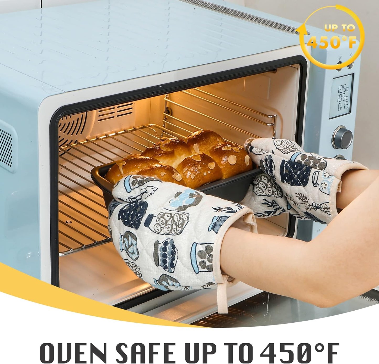 HONGBAKE 6 Pack Bread Pan 1 Lb, 8.5 x 4.5 Inch Loaf Pans for Baking Bread, Nonstick Meatloaf Pan with Wide Grips, Banana Bread Tin for Homemade Bread, Grey