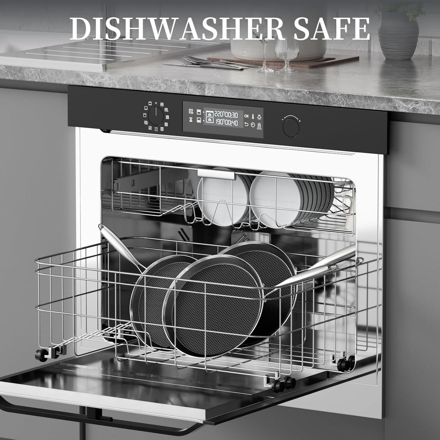 Nonstick Crepe Pan 11inch Stainless Steel Crepe Pan Honeycomb Coating Flat Skillet Tawa Dosa Tortilla Pan,Omelet Pan with All Stove Tops Available, Induction Compatible