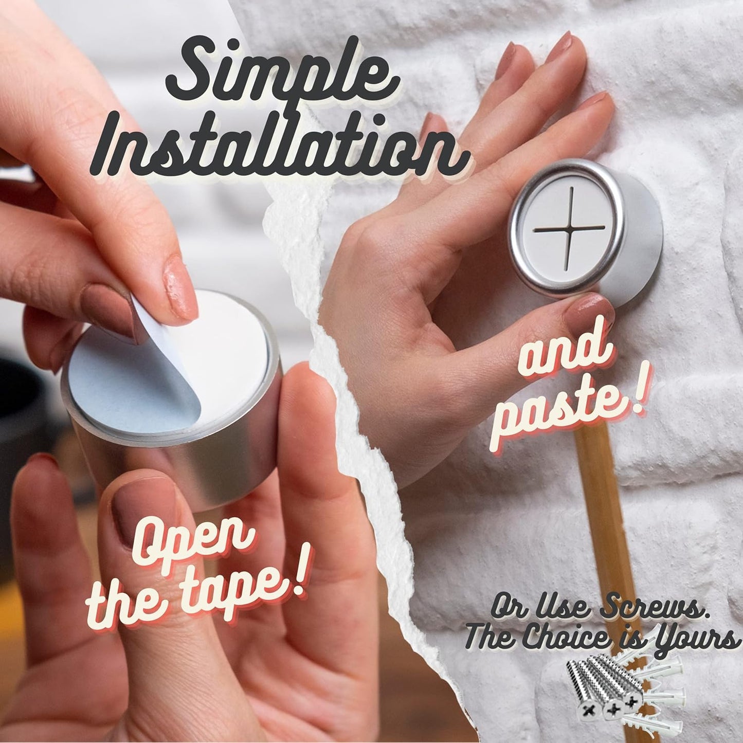 HEFA Towel Hooks, Towel Holder, Dish Towel Holder, Kitchen Organization, Kitchen Towel Hook, Kitchen Towel Holder, Hand Towel Holder, Kitchen Gadgets 8 Pack Eco