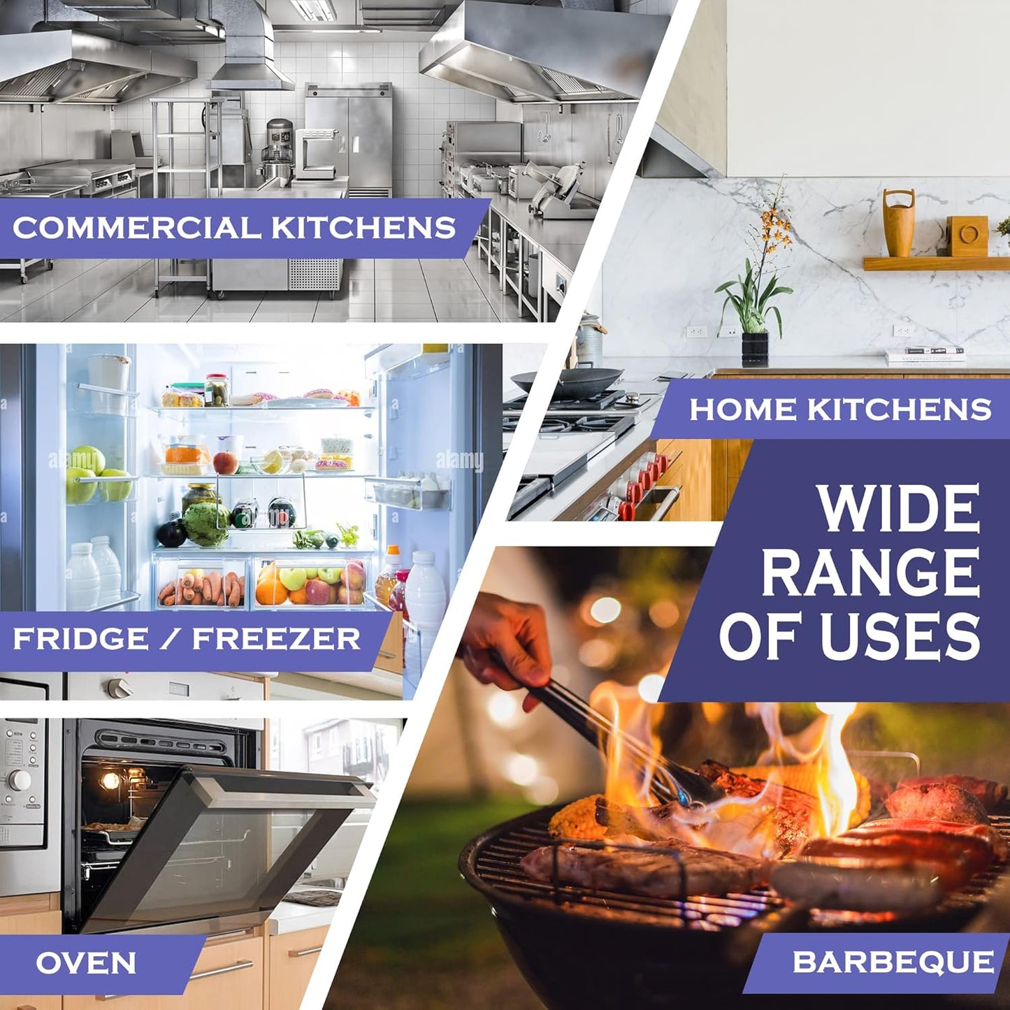 Aluminum Foil (12"x1000 ft.) - Heavy Duty Aluminum Foil Wrap for Food, BBQ, Grilling and Roasting - Tin Foil Perfect for Multipurpose Kitchen (1 Box)