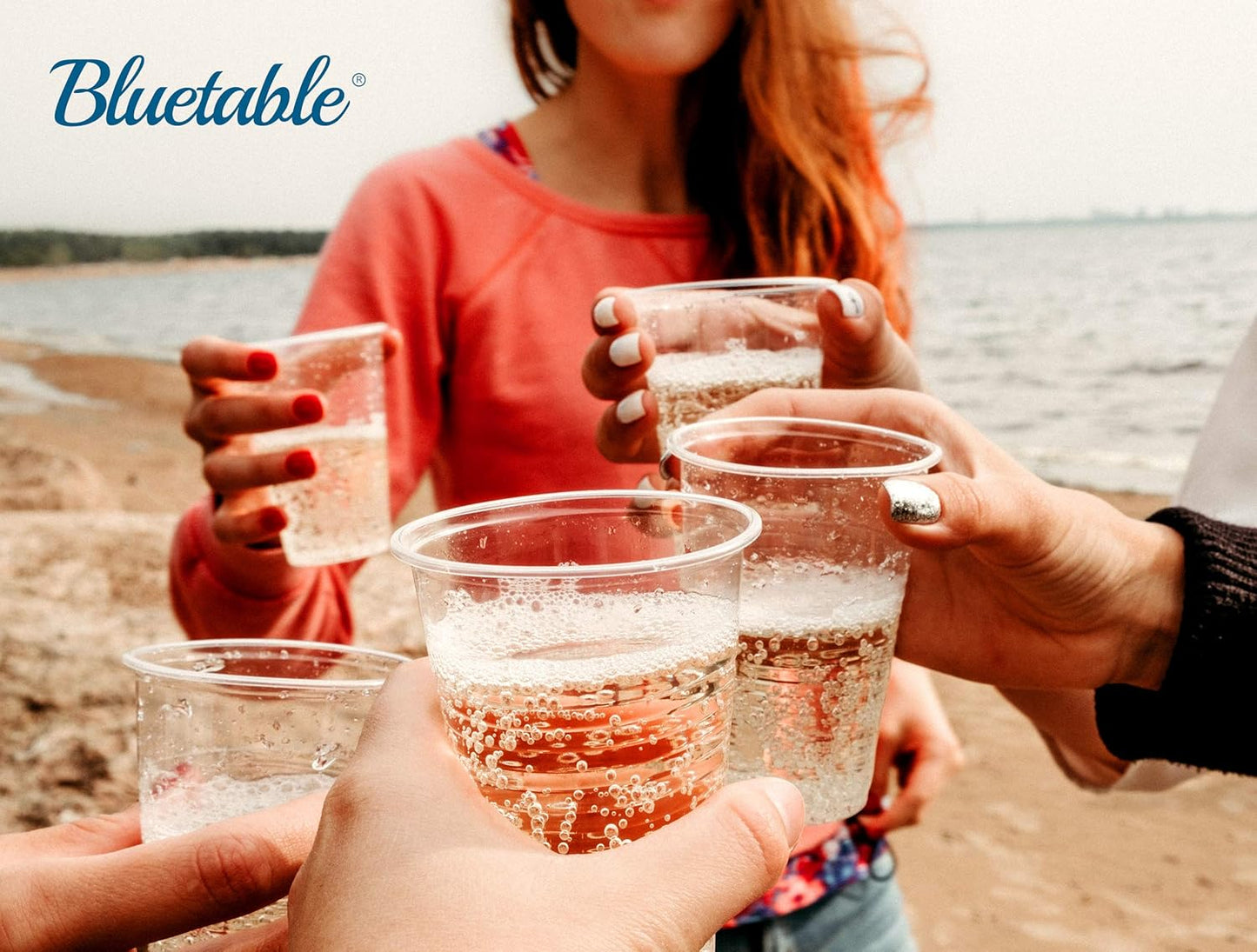 Plastic Cups Bulk Disposable Clear Cups 7 oz - [2400] Count Case - Good For Cold Drinks, Party Cups, Water Cooler Dispenser, Transparent Cups for Juice, Ice Tea, Soda 7oz. Ounce [2400 Pack/Case]