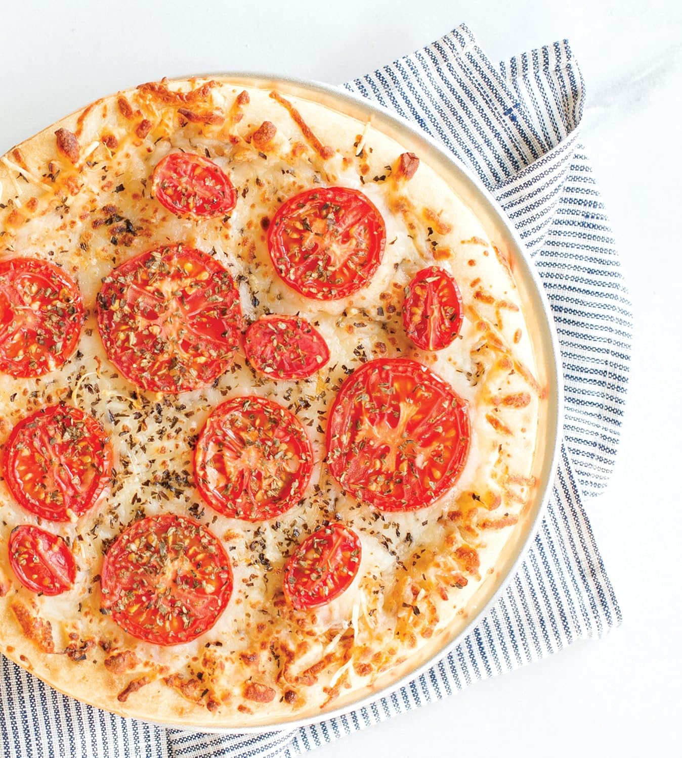 Nordic Ware Naturals 9" Hot Air Perforated Aluminum Pizza Crisper, Set of 1