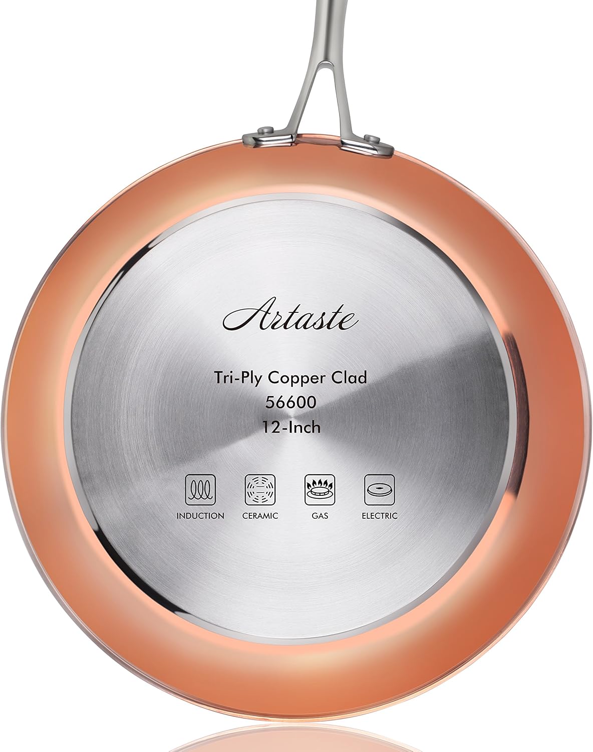 Artaste Rain Copper Clad Cookware (2-Piece Fry Pan Set)