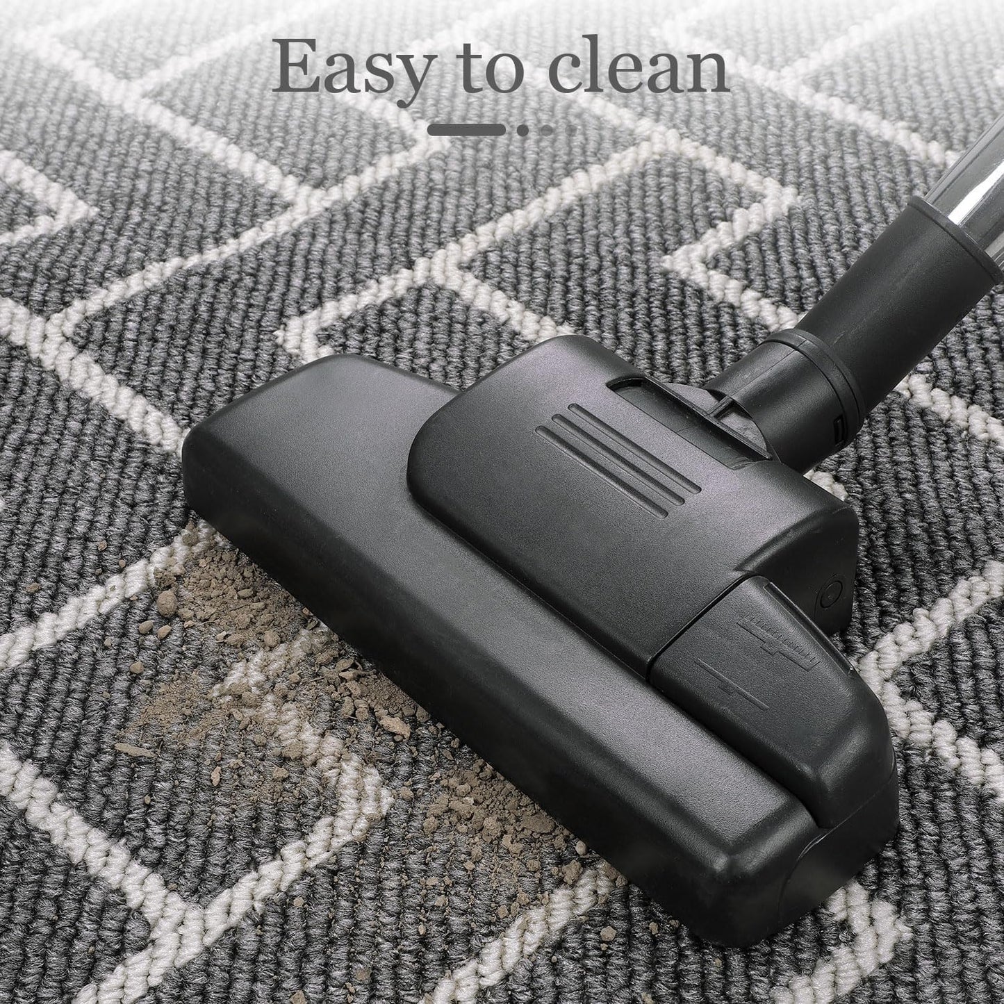 hicorfe Kitchen Rugs and Mats,Kitchen Mats for Floor,20"x31.5" Non Slip Runner Rug,Absorbent Resist Dirt Comfort Standing Mat Machine Washable for Entryway,Hallway,Front of Sink(Grey)