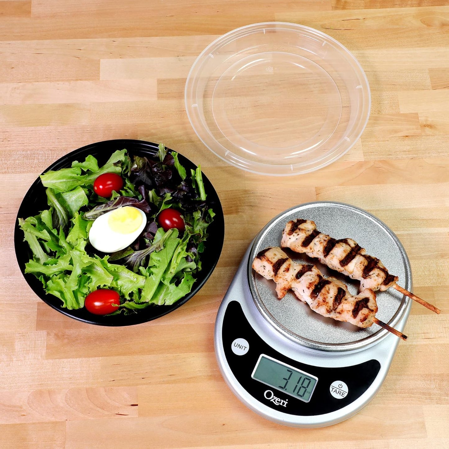 Freshware Meal Prep Bowl Containers [30 Pack] Plastic Bowls with Lids for Soup and Salad, Food Storage Bento Box, BPA Free, Stackable, Lunch Boxes, Microwave/Dishwasher/Freezer Safe (28 oz)