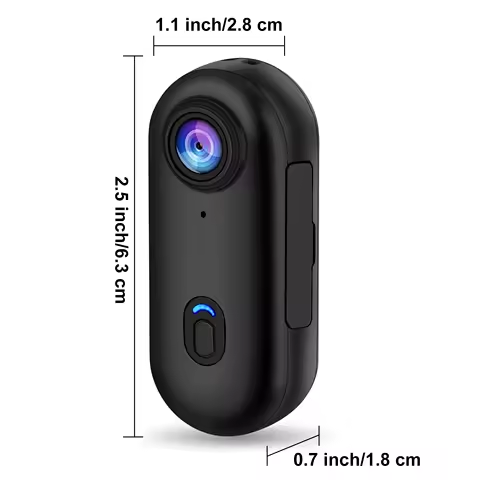 UltraHD 4K Magnetic Action Cam – Strap Mount + WiFi, Great for Cycling