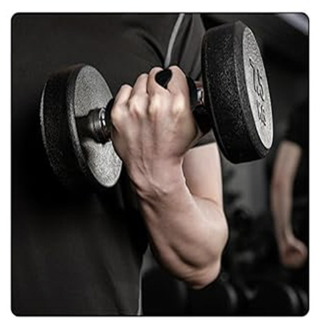 Ergonomic Anti-Slip Silicone Gym Grips for Men & Women – Fingerless Palm Protection Pads for Weightlifting, Rows & Deadlifts